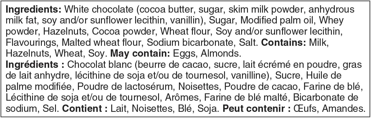 Ferrero Rocher Golden Eggs, White Chocolate with creamy Hazelnut, 90g/3.1 oz