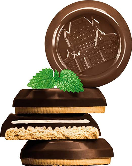 Leclerc Celebration Mint Truffle Cookies, 240g/8.5 oz.,{Imported from Canada}