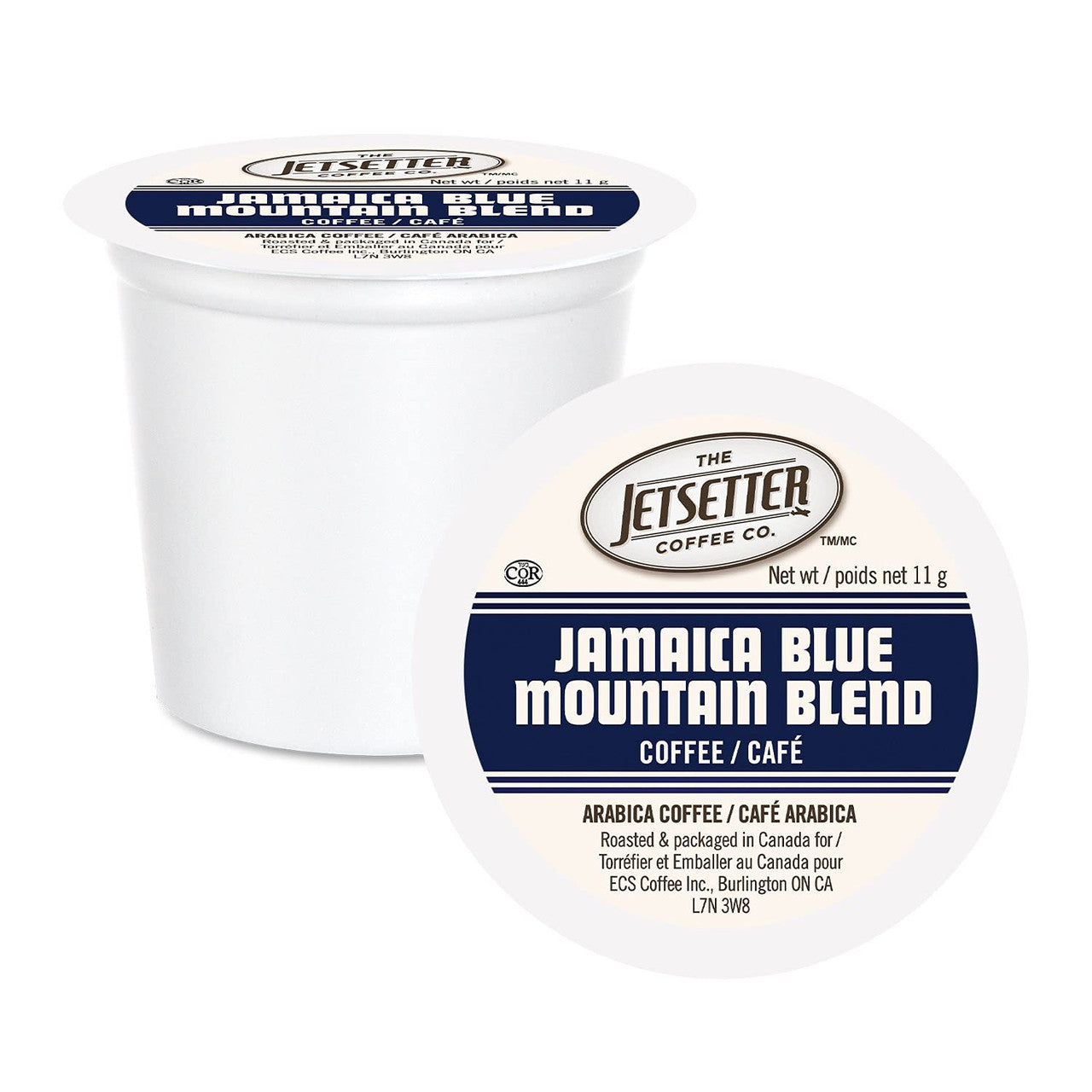 Jetsetter Jamaica Blue Mountain Blend Coffee, K-Cups, 24 Count Box {Imported from Canada}