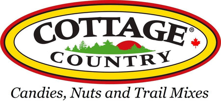 Cottage Country Sour Blue Foot Gummy Candy, 1kg, cottage country logo.
