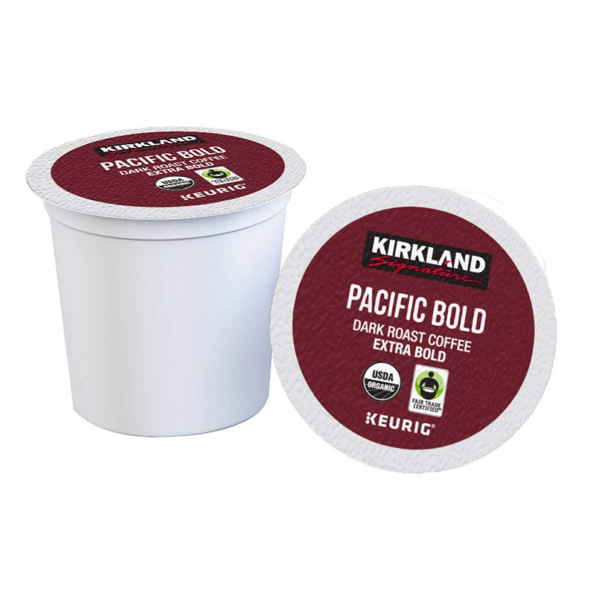 Kirkland Pacific Bold K-Cups, 120 Count, 1.38kg/3 lbs. Box {Imported from Canada}