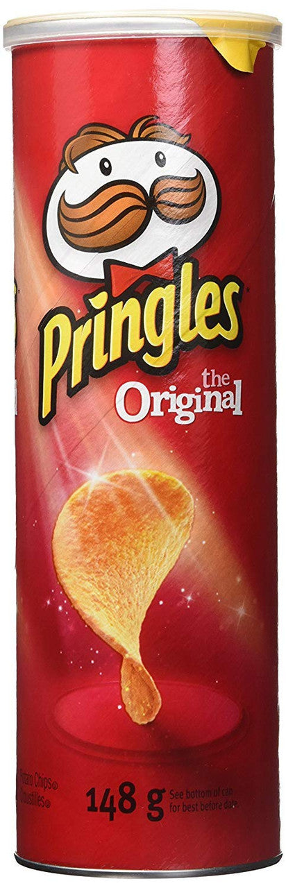 Pringles Original Potato Chips, 148g/5.2 oz., {Imported from Canada}