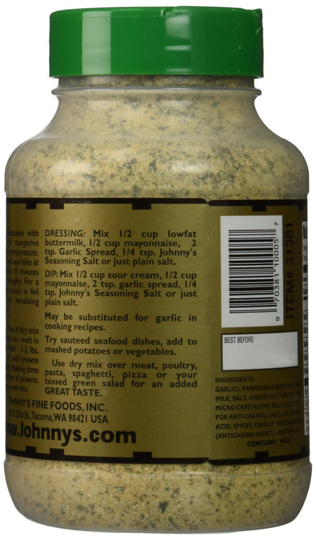 Johnny's Garlic Spread & Seasoning, 510g/18oz (4pk) {Imported from Canada}