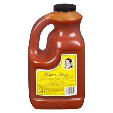Diana Honey and Garlic BBQ Sauce 3.78 L/ 1 Gallon Jug, {Imported from Canada}