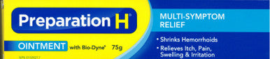 Large 75g Preparation H Ointment Bio-Dyne Multi Symptom Relief Canadian {Imported from Canada}