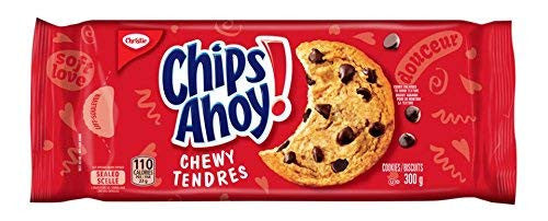 Chips Ahoy! Chewy Chocolate-Chip - Cookies, 300g/10.6oz, (Imported from Canada)