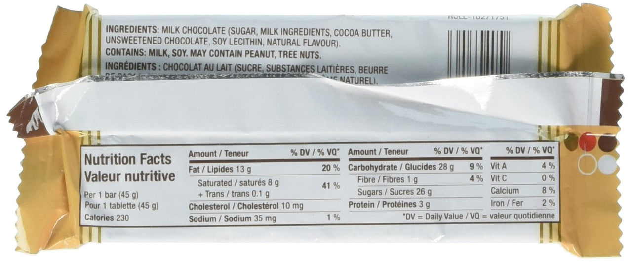 Neilson Jersey Milk Chocolate Candy Bars