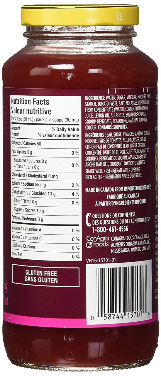 VH Cherry Dipping Sauce, 341ml/11.5oz, Jar, {Imported from Canada}