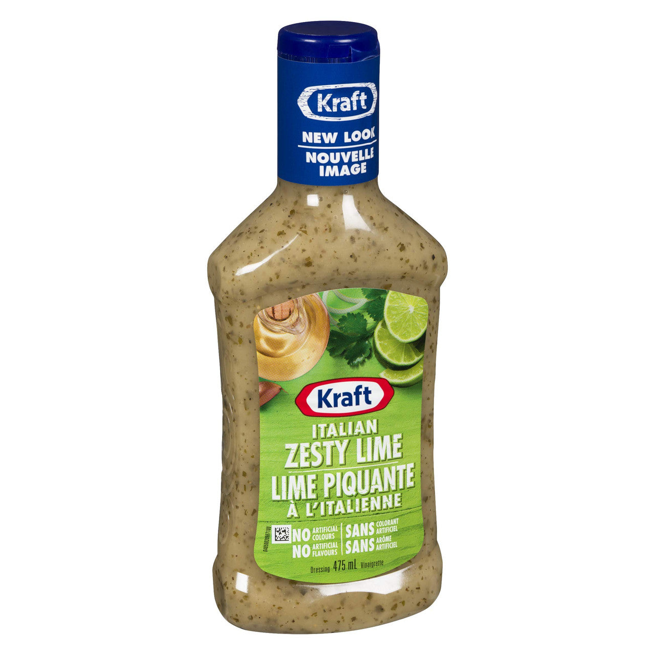 Kraft Italian Zesty Lime Dressing, 475mL/16 fl. oz., (Pack of 10) {Imported from Canada}
