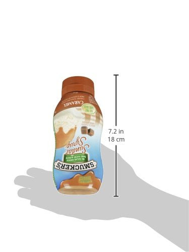 Smucker's Sundae Syrup No Sugar Added Caramel Flavoured 428mL/14.5 fl oz {Imported from Canada}