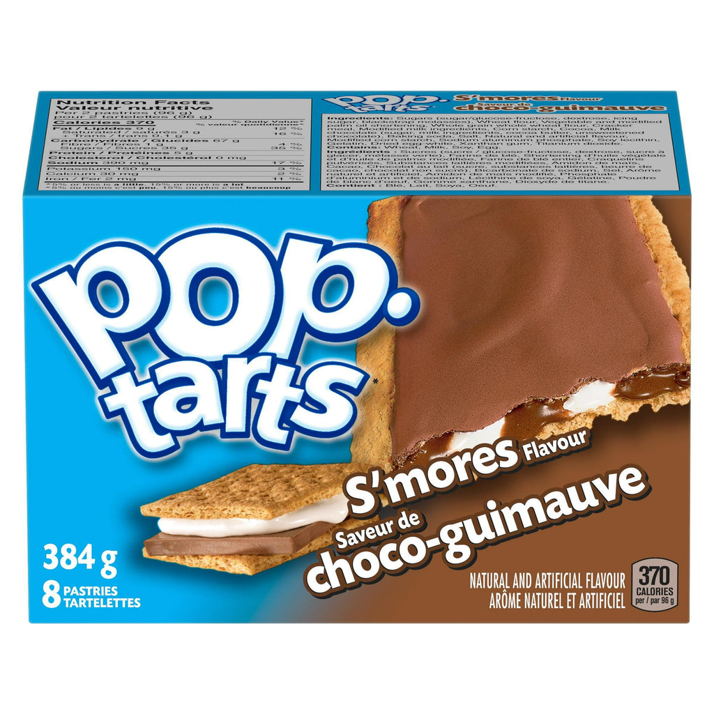 Kellogg's Pop-Tarts, S'mores Flavored, 8 pastries, 384g/13.5 oz.