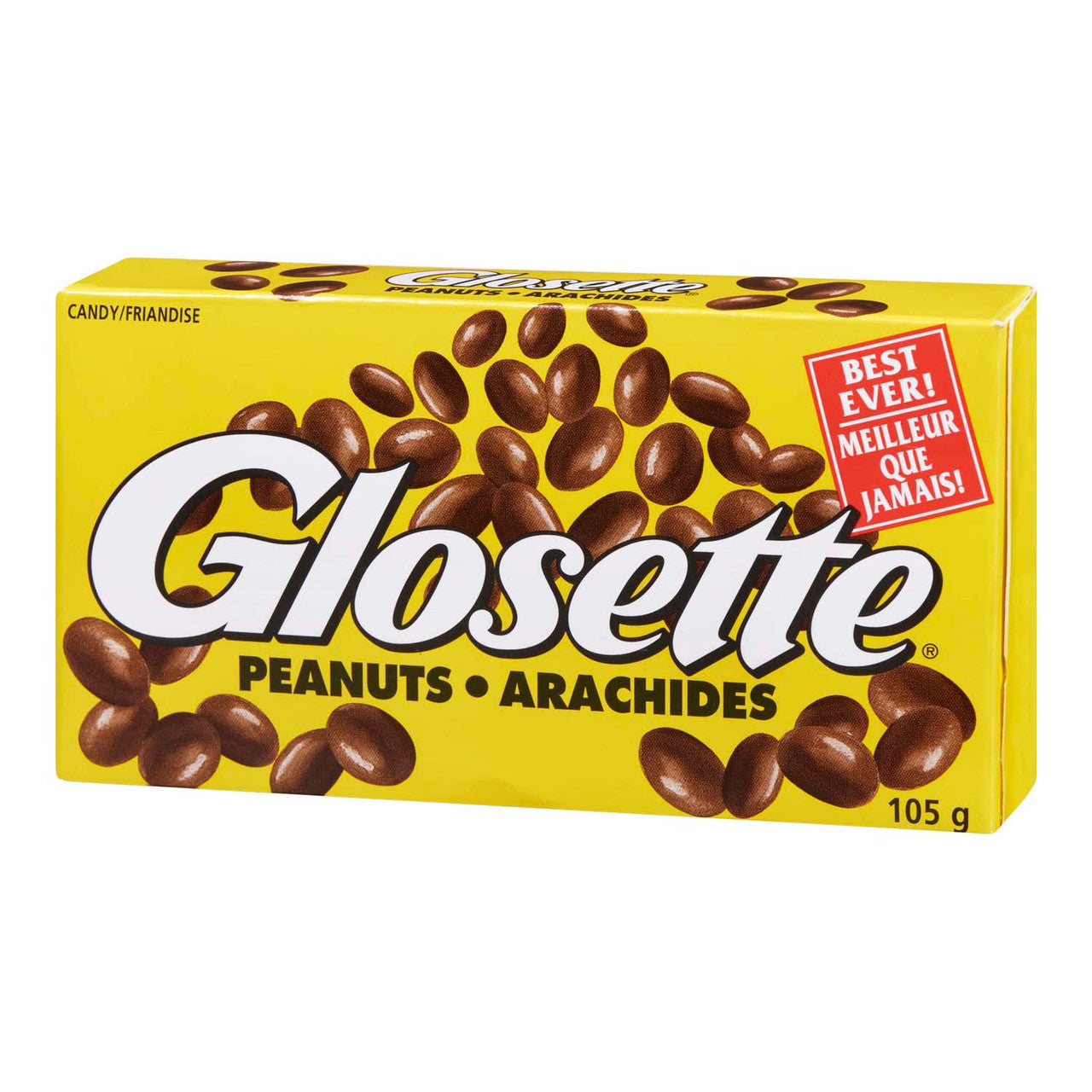 Glosette Chocolate Coating Peanuts (6pk) 105g/pk, {Imported from Canada}