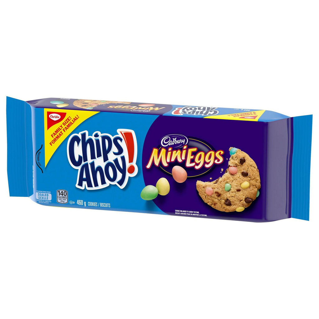 Chips Ahoy! Cadbury Mini Eggs Chocolate Chip Cookies, 460g/16.2oz., {Imported from Canada}