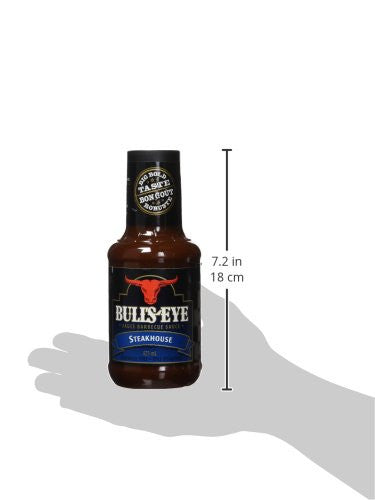 BULL'S EYE Steakhouse Flavour, 425ml/14oz, (Imported from Canada)