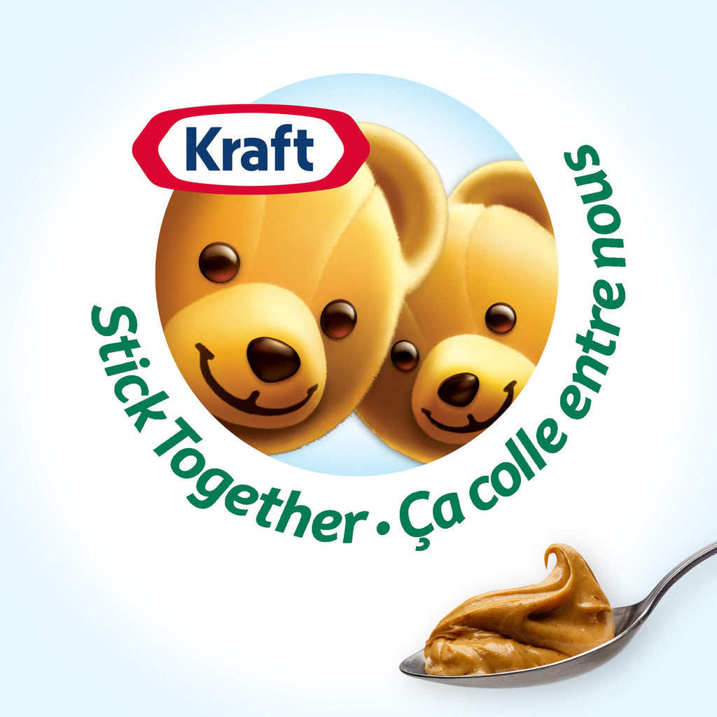 KRAFT Peanut Butter - Light Smooth, (1kg/35 oz.), {Imported from Canada}