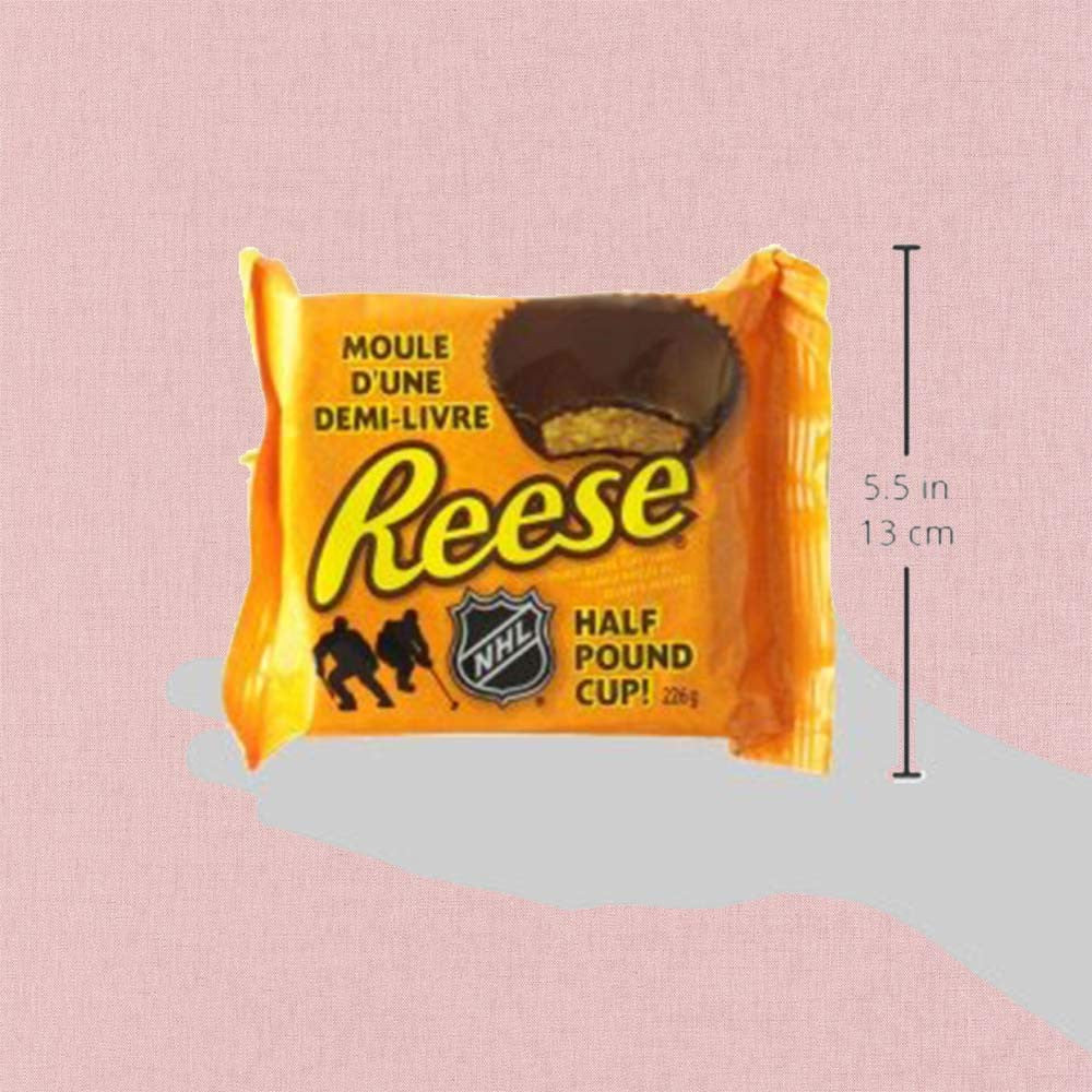 Reese Peanut Butter Cup, Half Pound, 226g/7.97oz {Imported from Canada}