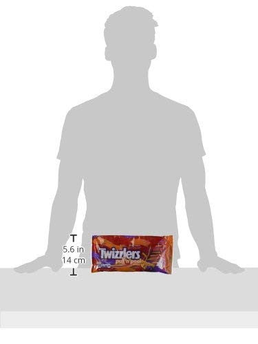 Twizzlers Twist Pull 'n' Peel Fruit Punch Licorice, 340g/12 oz., Bag, {Imported from Canada}