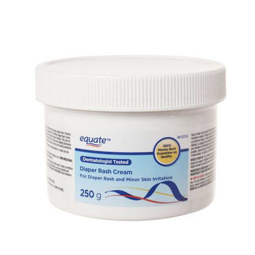 Equate, Diaper Rash Cream, 250g/8.8 oz., {Imported from Canada}