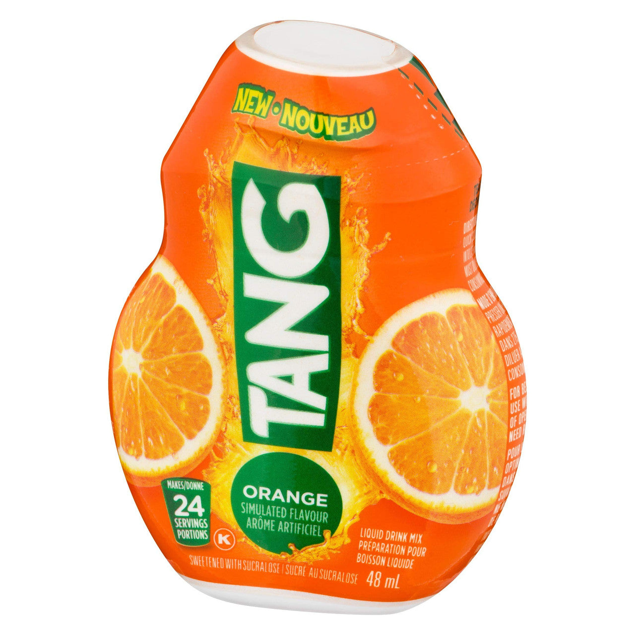 Tang Liquid Drink Mix, Orange, 48mL/1.6 oz., (Pack of 12) {Imported from Canada}