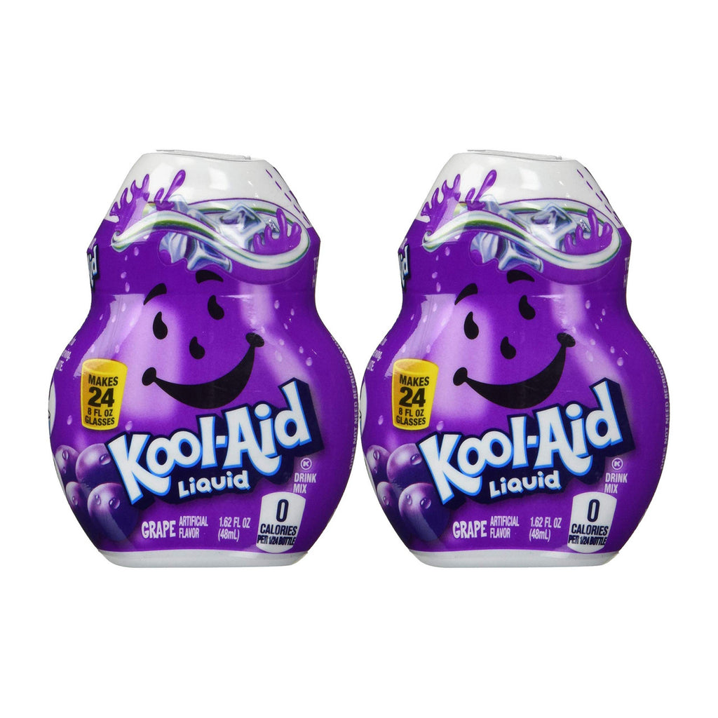 Kool-Aid Liquid Drink Mix - GRAPE 48ml/1.62oz (4pk), {Imported from Canada}