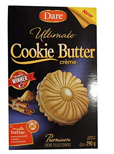 DARE Ultimate Cookie Butter Creme Cookies 290g/10.2 oz {Imported from Canada}