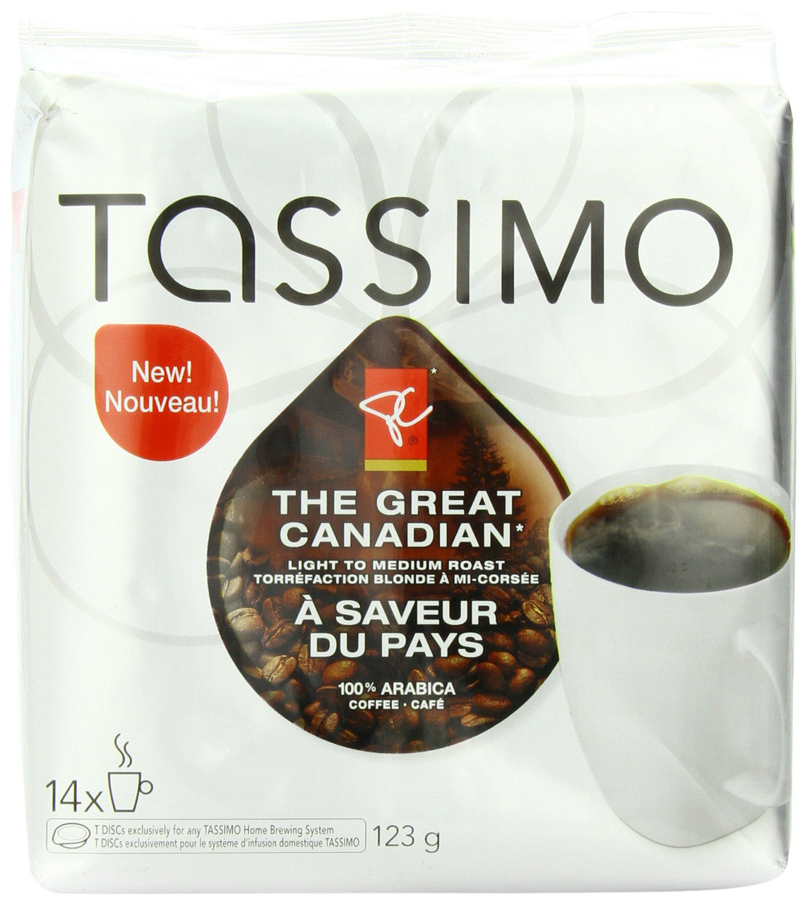 President's Choice Tassimo, The Great Canadian, 4.3oz {Imported from Canada}