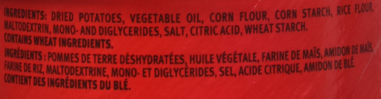 Pringles Original Potato Chips 37g/1.3oz., (Pack of 12) {Imported from Canada}