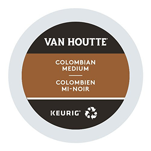 Van Houtte Colombian Medium K-Cup Pod, 30 Count {Imported from Canada}