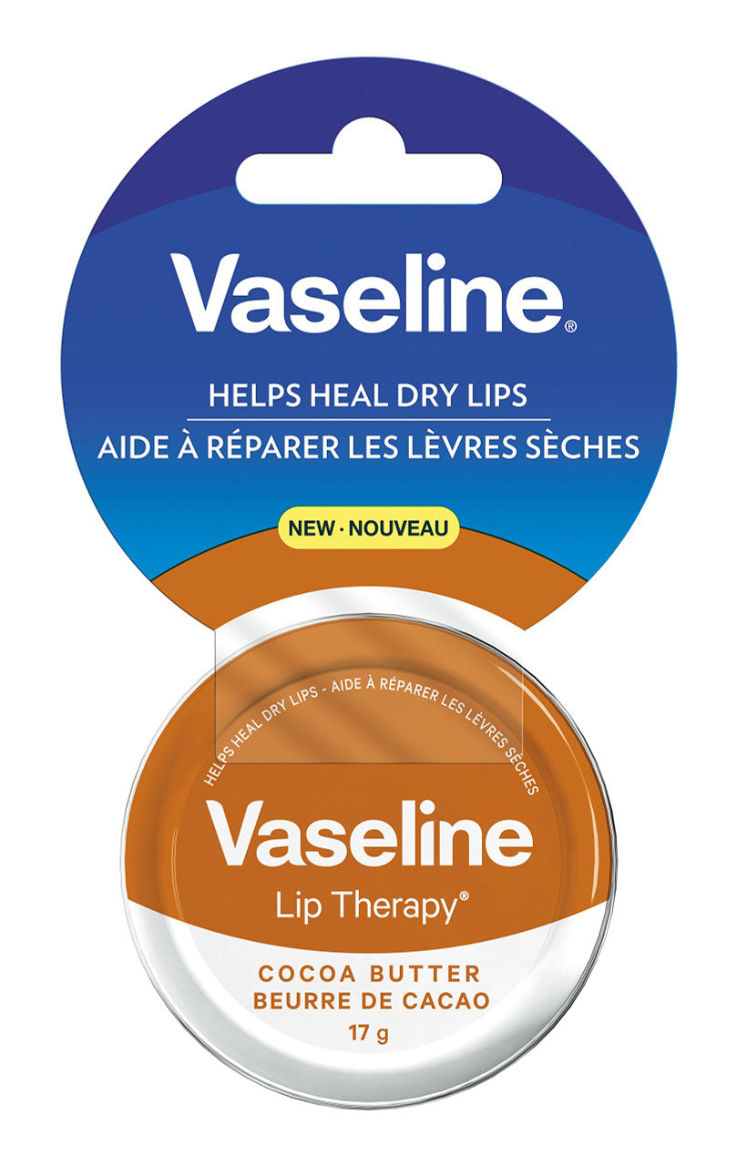 Vaseline Lip Therapy Cocoa, 17g/0.6 oz., {Imported from Canada}