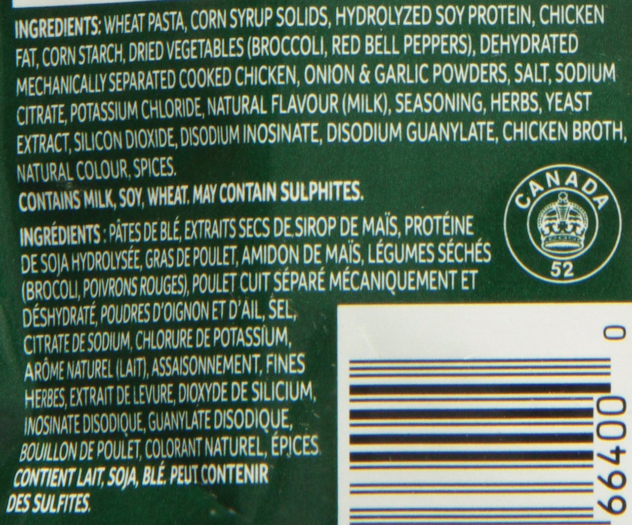 Knorr Sidekicks, Chicken Broccoli Pasta Side Dish, 126g/5oz.,8ct, {Imported from Canada}