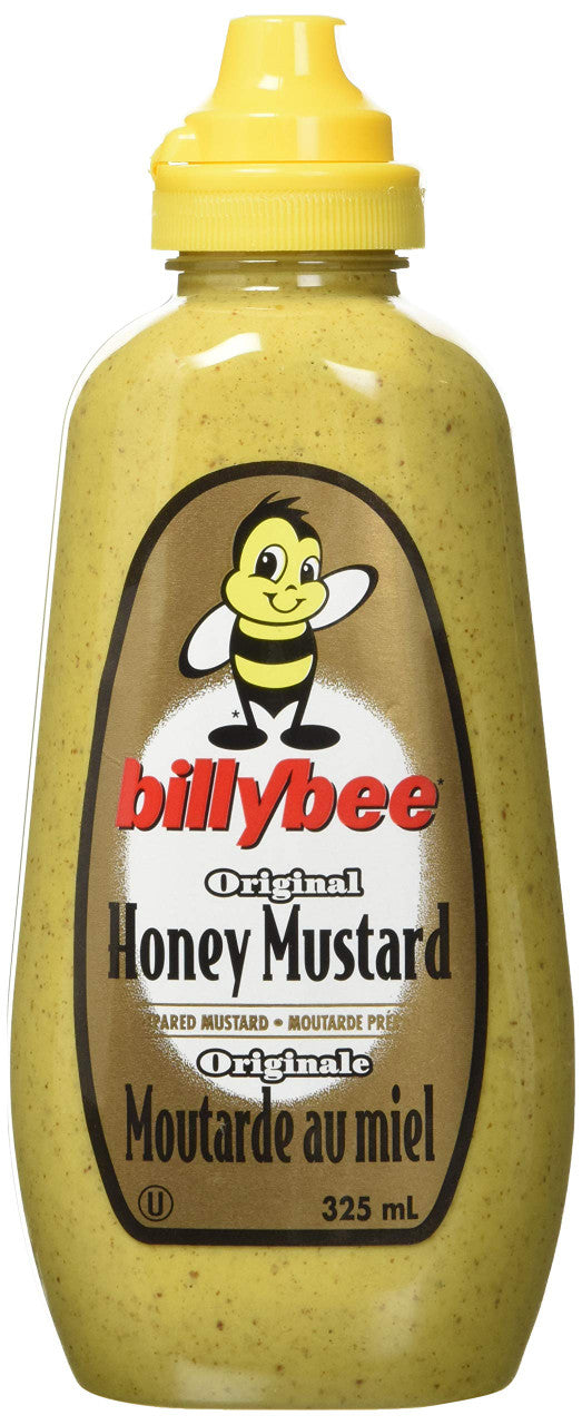 Billy Bee, Pure Natural, Original Honey Mustard, 325ml/11oz. (Imported from Canada)