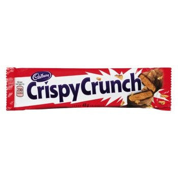 Cadbury Crispy Crunch, Lot of 10, Chocolate Bars, 48g Each {Imported from Canada}