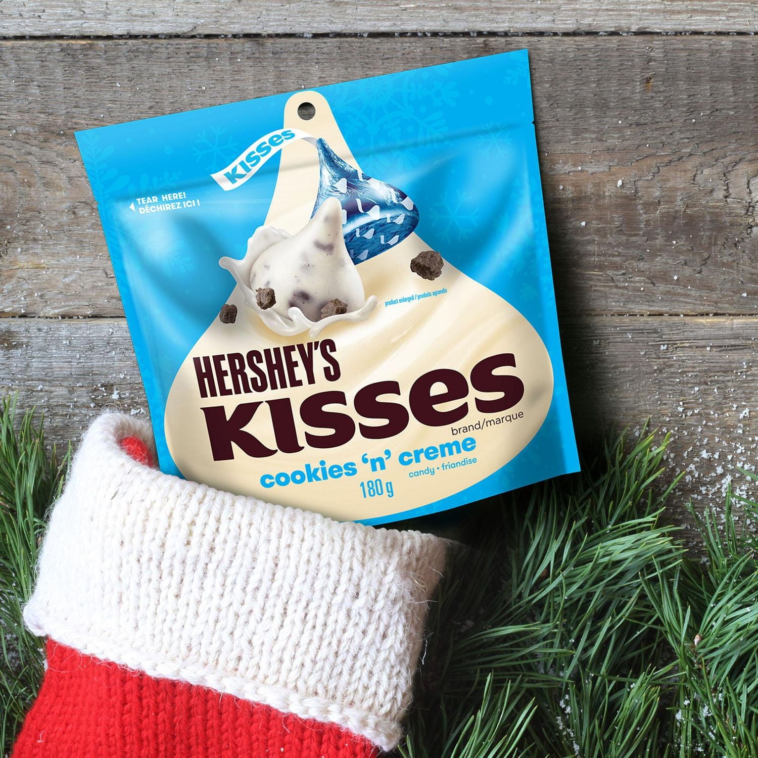 Hershey's Kisses Cookies and Creme - 180g