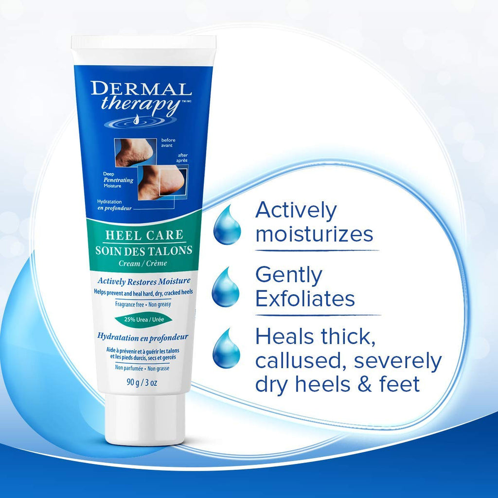 Dermal Therapy Actively Restores Moisture Heel Care 8Oz (240ml) {Canadian}