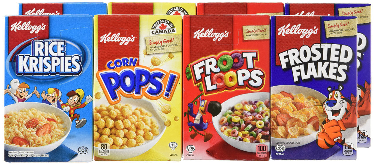 Kellogg's Fun Pac Cereal, 210g/7.4 oz., Box {Imported from Canada}