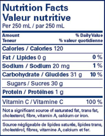 Five Alive Passionate Peach Citrus, 1 Litre/33.8 fl. oz., Juice Box, {Imported from Canada}