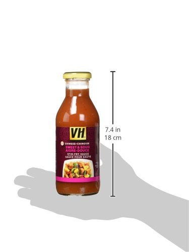 VH Sweet & Sour Stir-Fry Sauce,(12 Count), 355ml, 12oz., Jars {Imported from Canada}