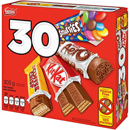 Nestle 30ct, Coffee Crisp, Kit Kat, Smarties, Aero, Halloween Box {Canada}