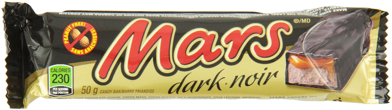 Mars Bars Dark - 24ct x50g {Imported from Canada}