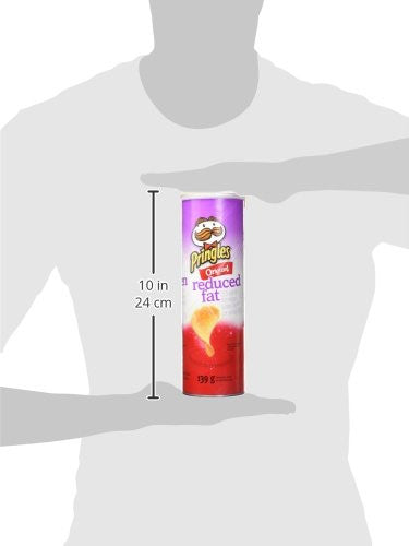 Pringles Reduced Fat Original Chips, 139g/4.9oz., {Imported from Canada}