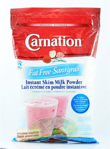 Carnation, Fat Free, Instant Skim Milk Powder, 500g/17.6oz., {Imported from Canada}