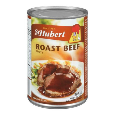 St-Hubert Roast Beef Gravy 398ml/13.5oz Can, (Imported from Canada)