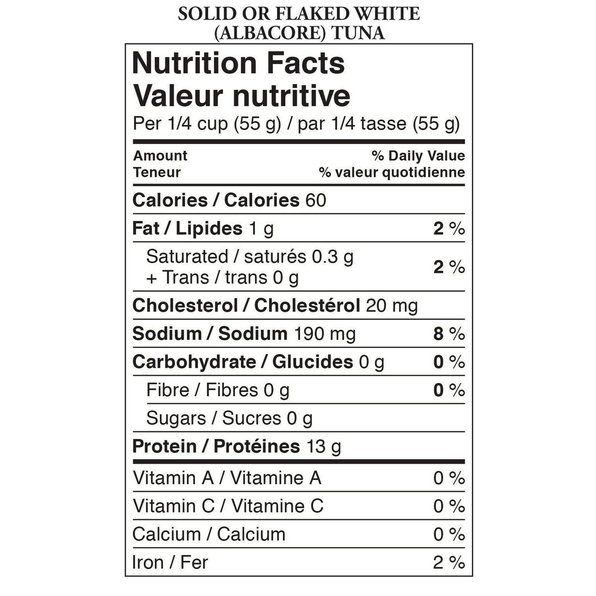 Ocean's Flaked White Tuna in Water Multipack, 6-Count, 1.38kg/48.7 oz., Package