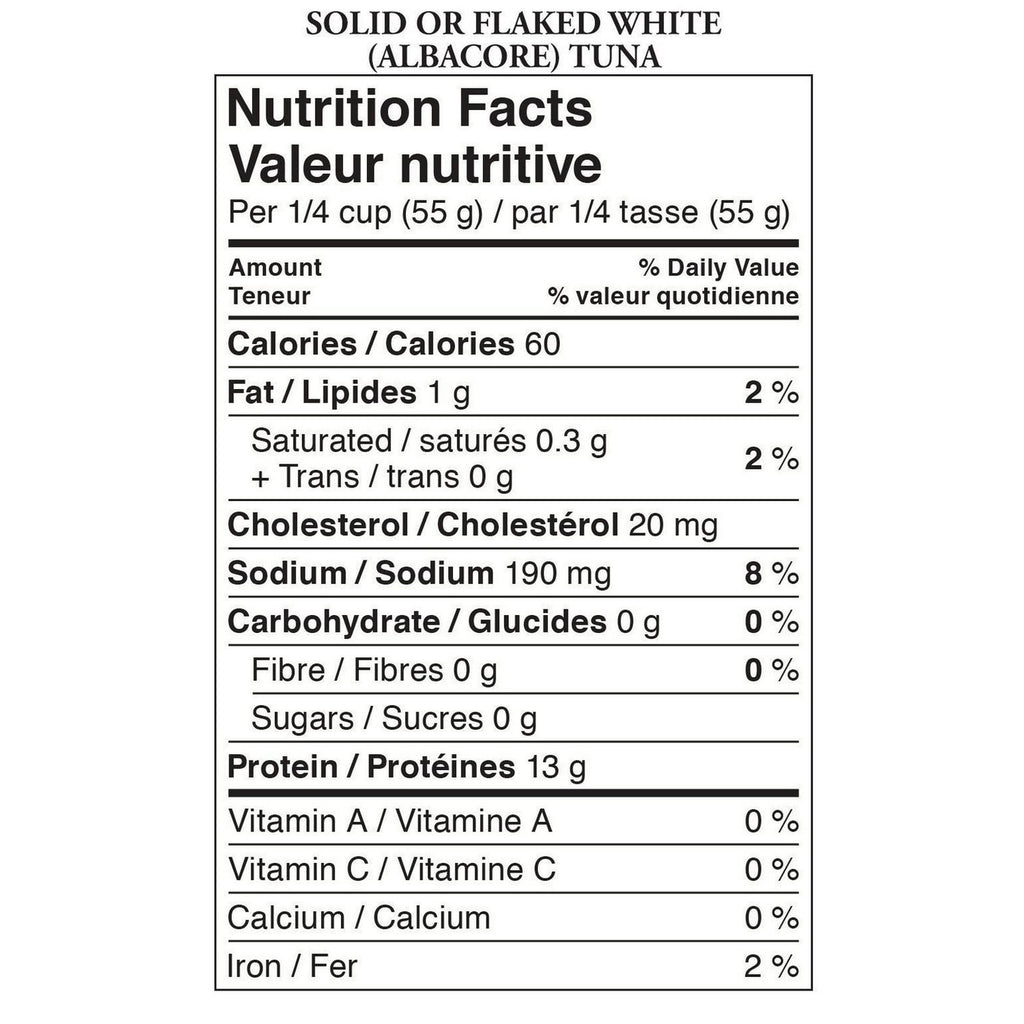 Ocean's Flaked White Tuna in Water Multipack, 6-Count, 1.38kg/48.7 oz., Package