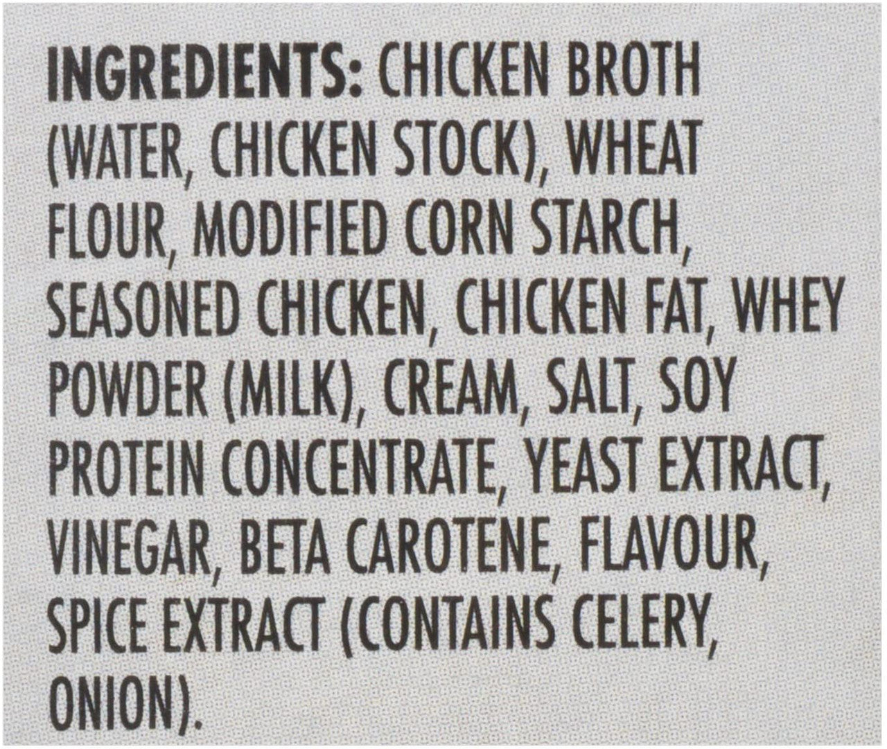 Campbell's Low Fat Cream of Chicken Soup, 284ml/9.6 fl oz., {Imported from Canada}