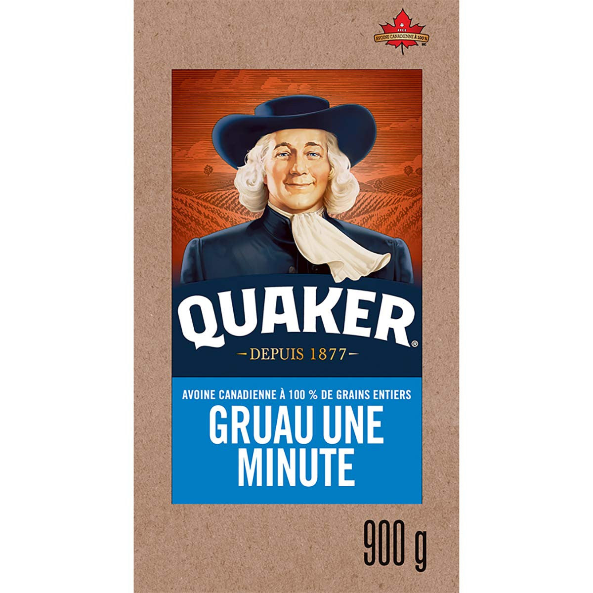 Quaker One Minute Oats 900g/31.7 oz {Imported from Canada}