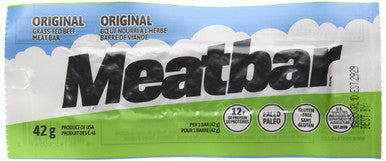 MEATBAR Original Bar, 42g/1.5 oz., {Imported from Canada}