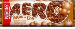 Nestle Aero, 12 Pk, Wrapped Chocolate Bars, (42g/1.5 oz per bar) {Imported from Canada}
