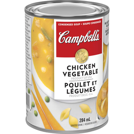 Campbell's Chicken Vegetable Soup, 284ml/9.6 oz., (Imported from Canada)