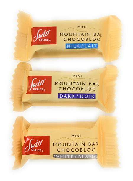 Swiss Delice Mini Chocolate Mountain Bars, 600g/21.2 oz., {Imported from Canada}